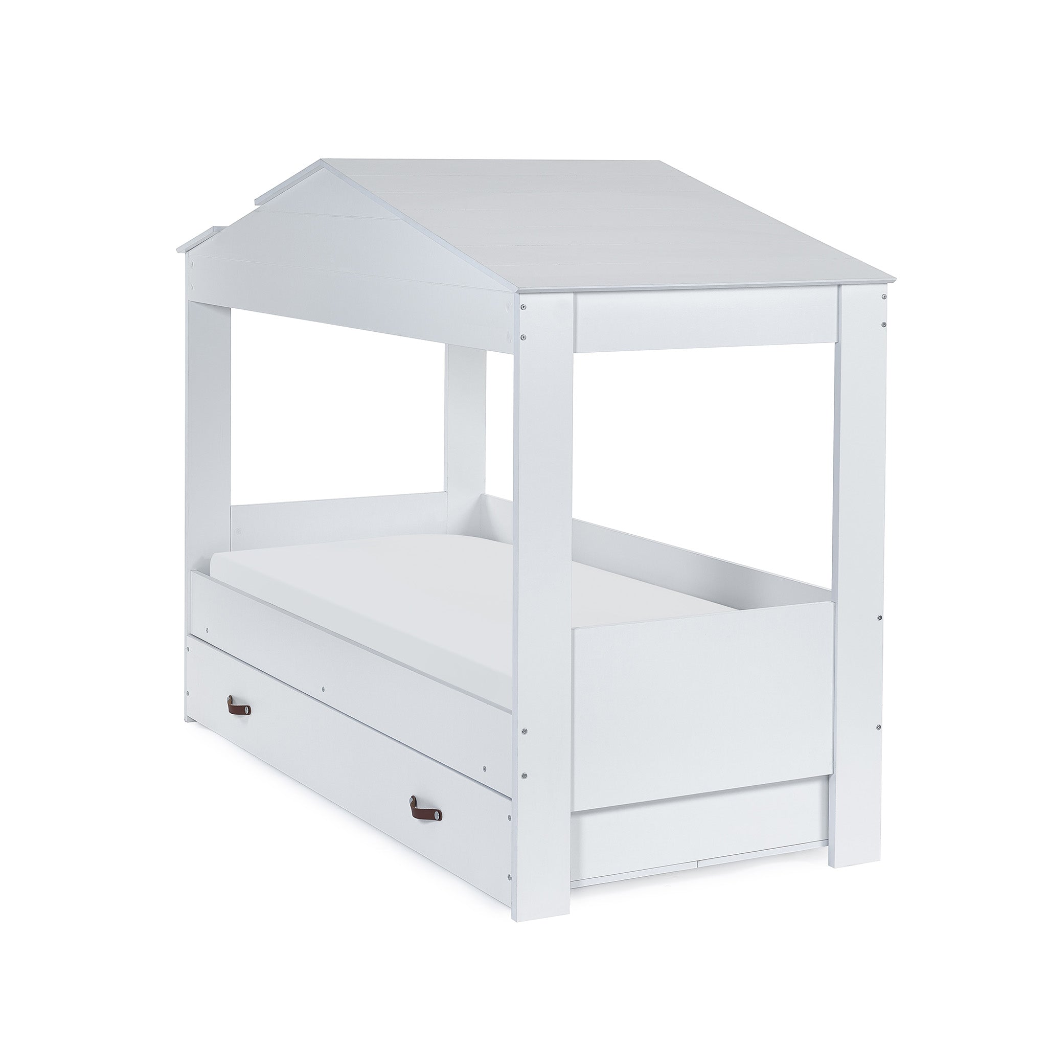 Hut House Low Sleeper Bed with Storage